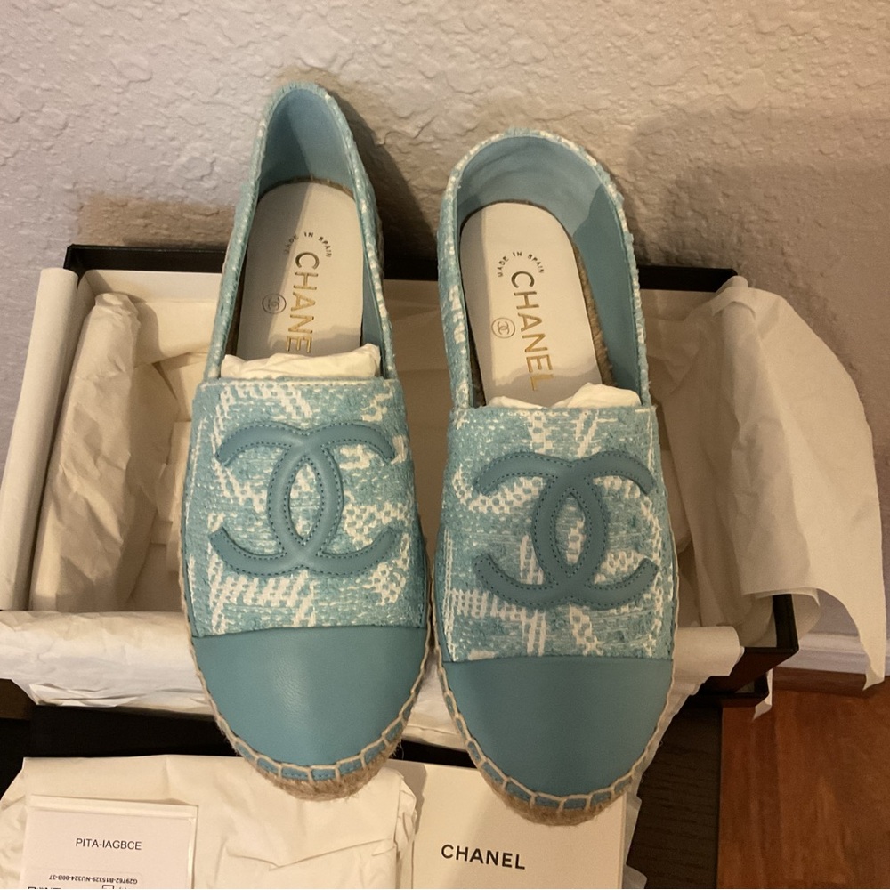 CHANEL Espadrilles New in Box